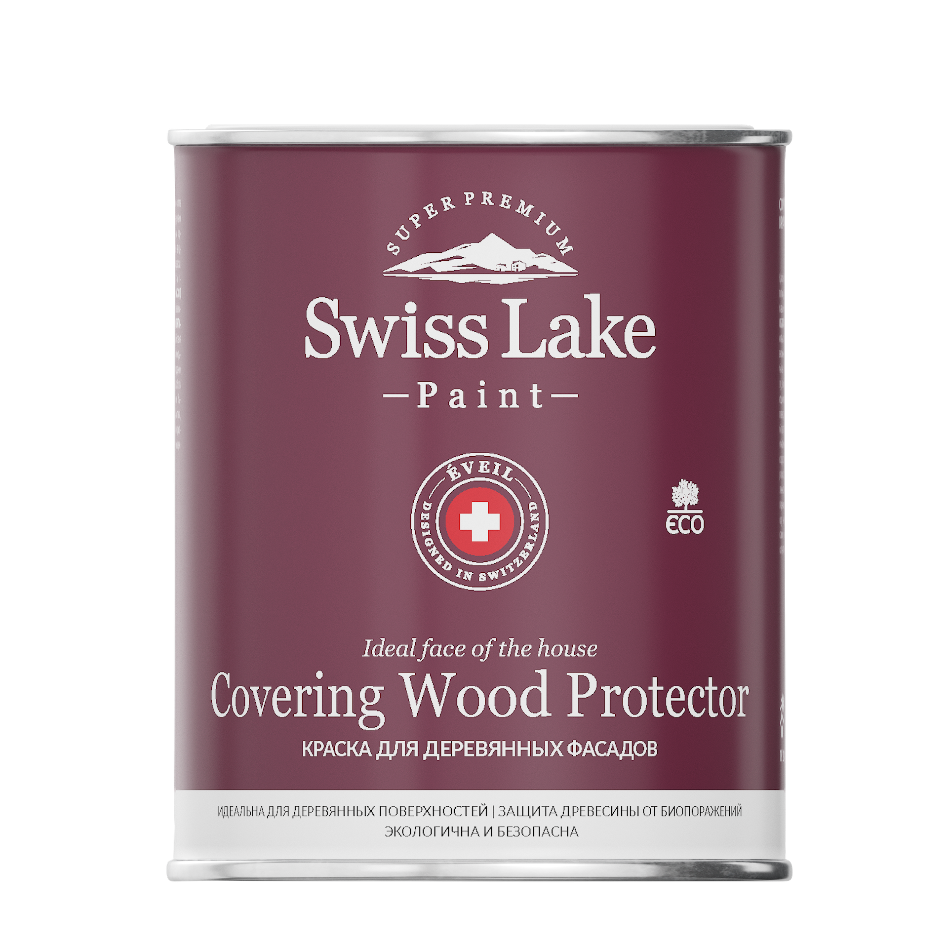 Фасадная краска Swiss Lake арт Covering Wood Protector C, 0.9 л фото 1