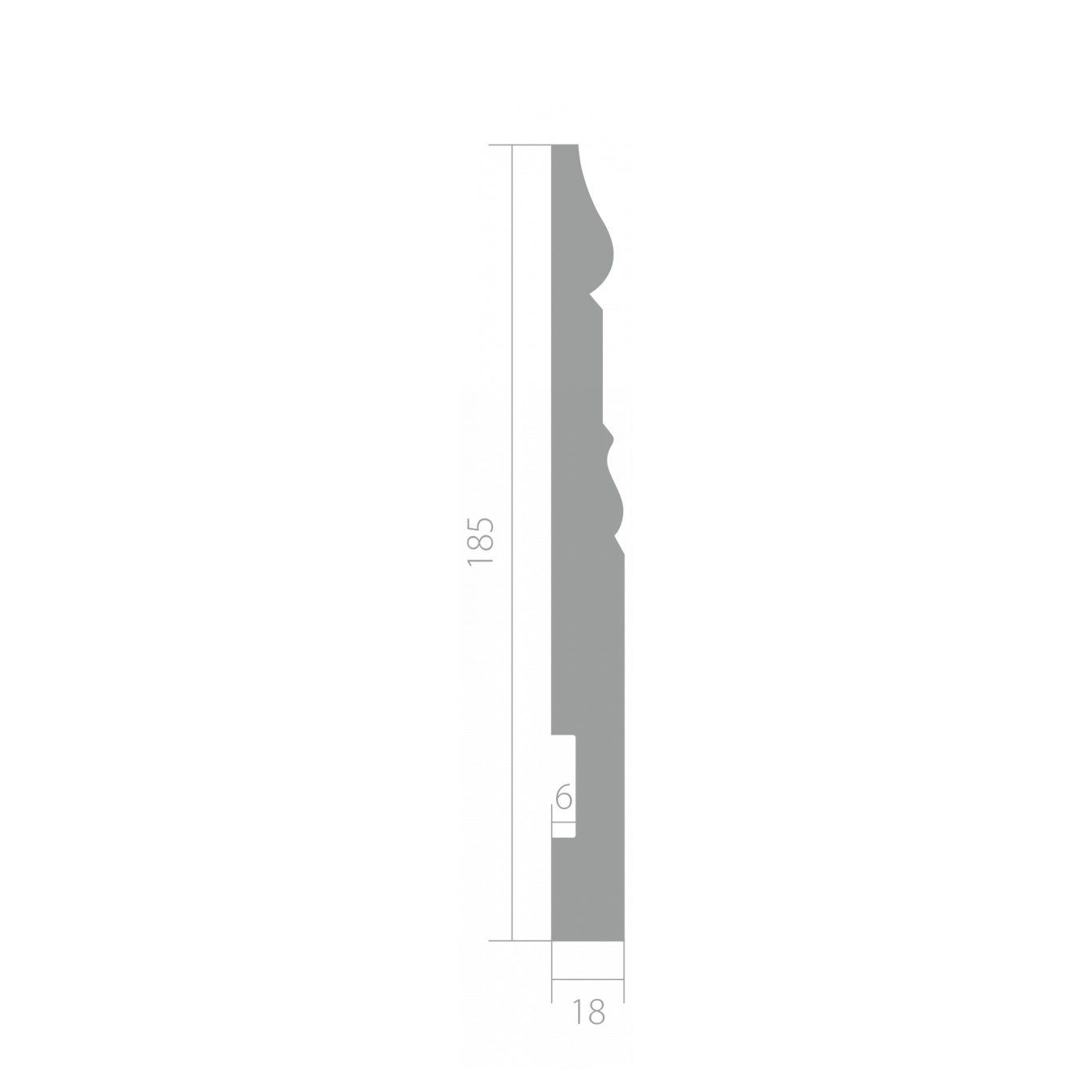 Плинтусы Ultrawood арт Base 0004 2.44 фото 2