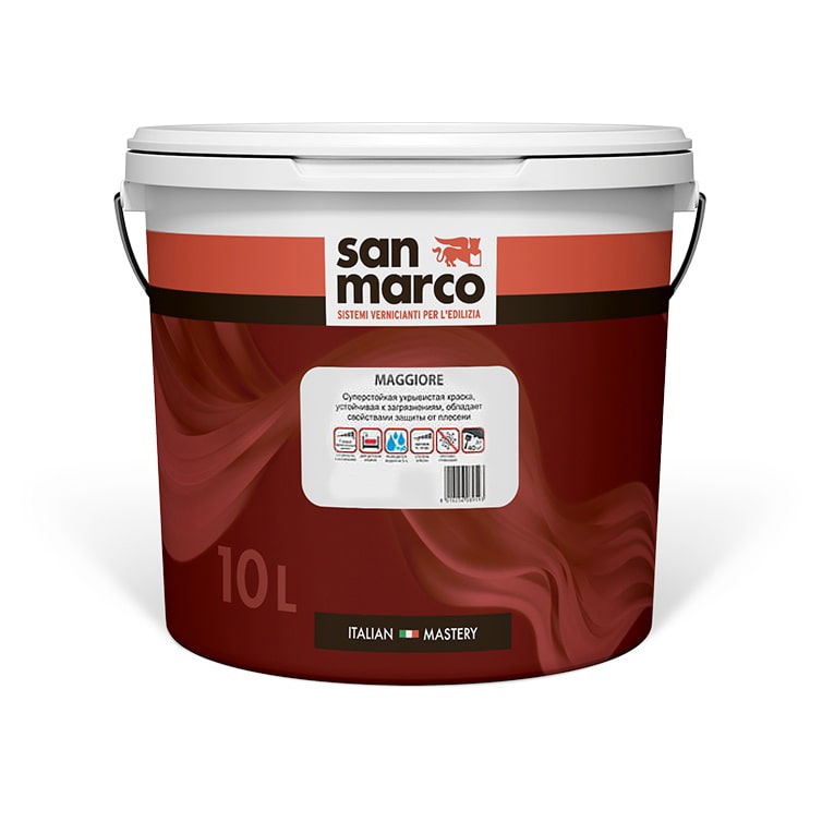 Краска San Marco арт Maggiore bianco 10 фото 1