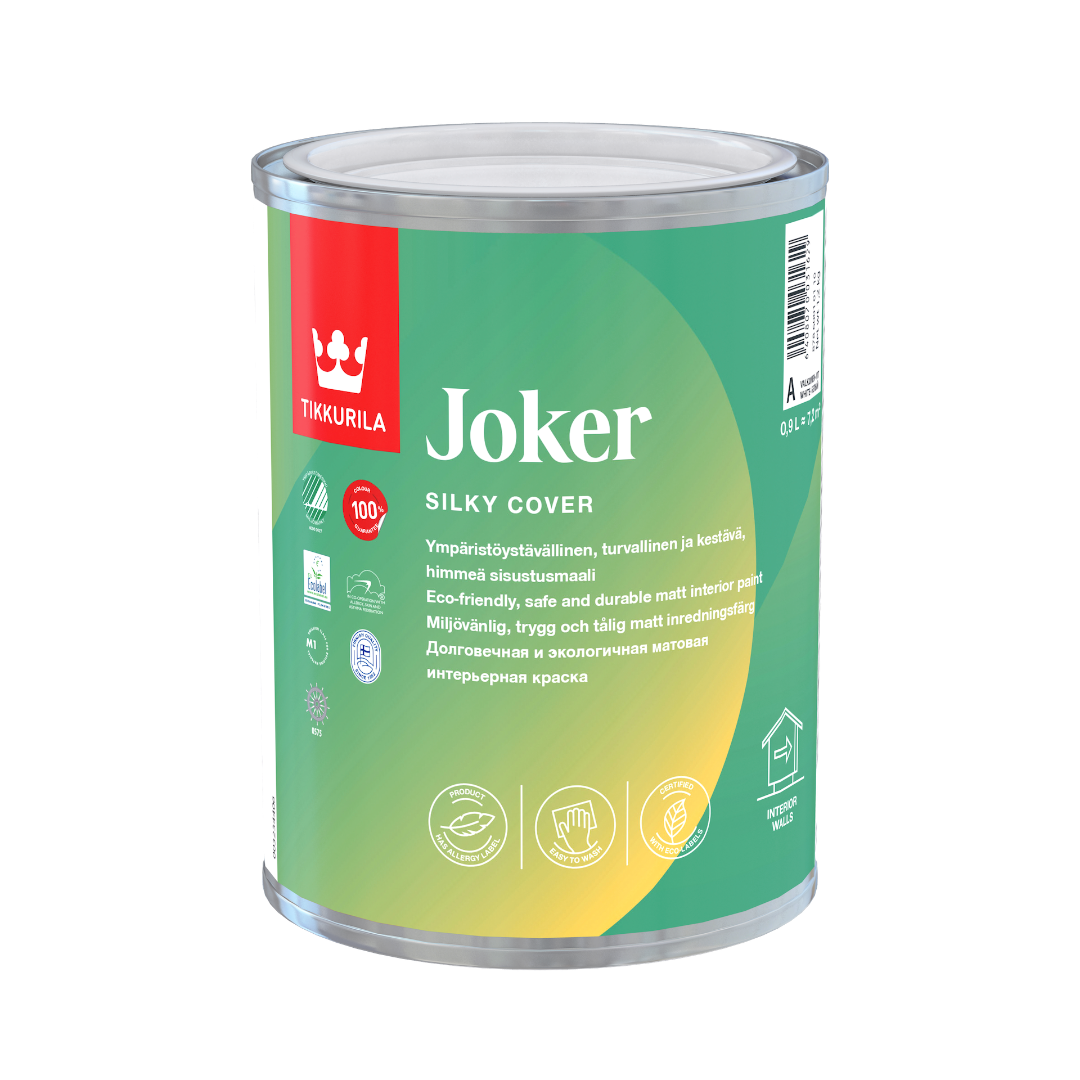 Краска Tikkurila арт JOKER A 0.9 фото 1