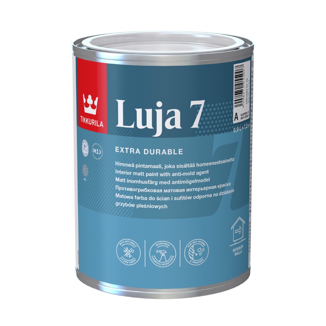 Краска Tikkurila арт LUJA 7 A 0.9 фото 1