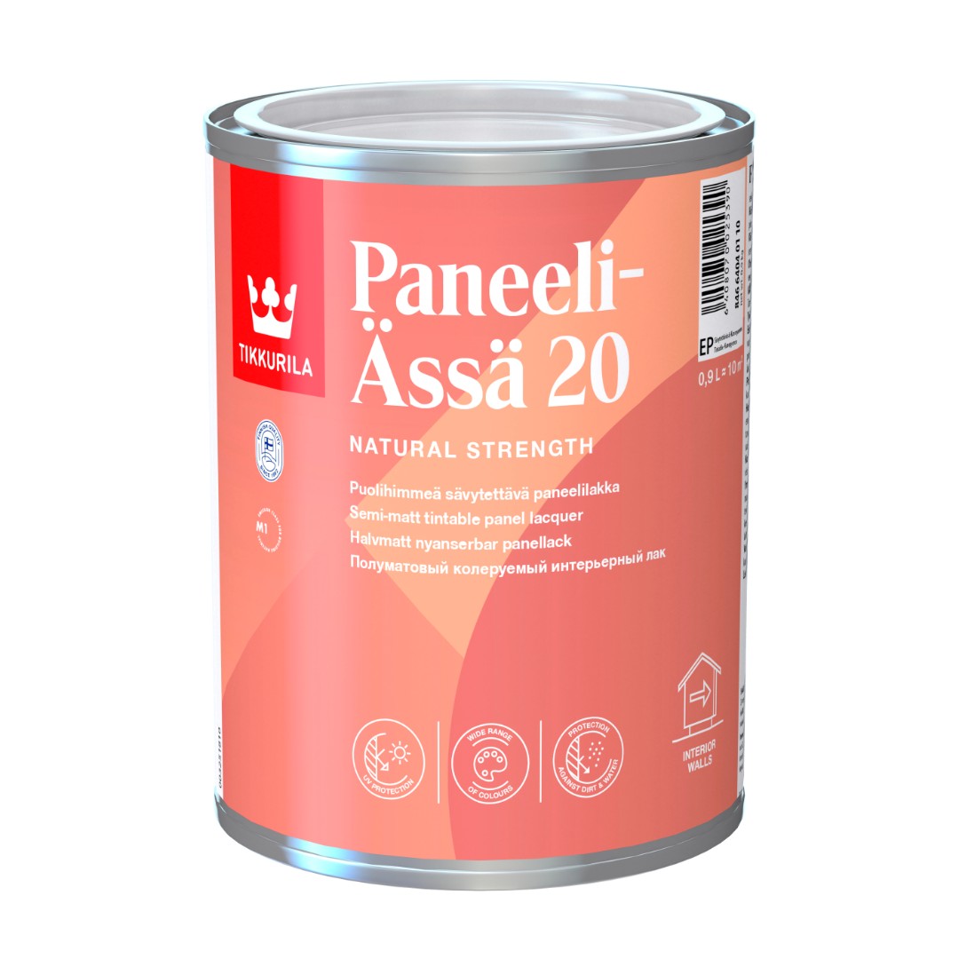 Лак Tikkurila арт Paneeli-Assa 20 EP 0.9 фото 1