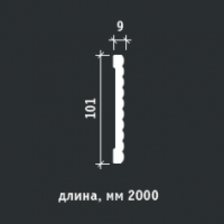 Молдинги Европласт арт Т.1.51.374 фото 2