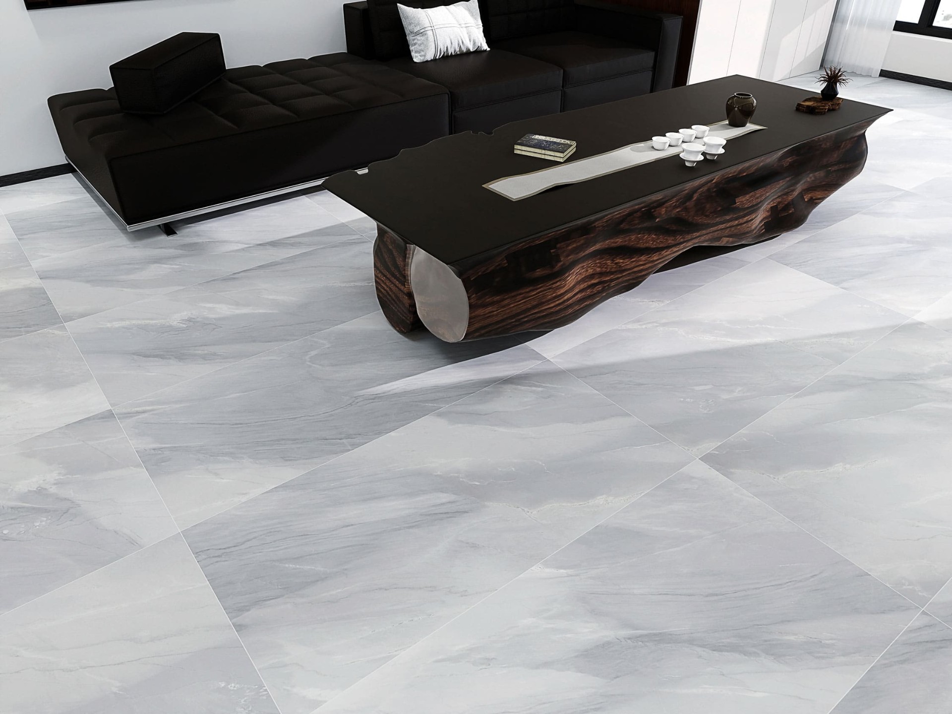 Керамогранит Global Tile арт Falcon, синий, 1200x600 фото 2