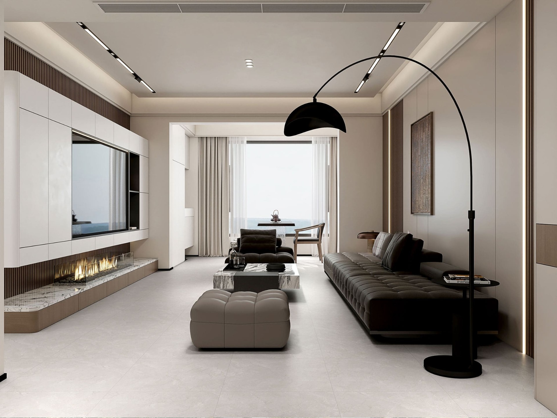 Керамогранит Global Tile арт Timeless, серо-бежевый, 600x600 фото 3