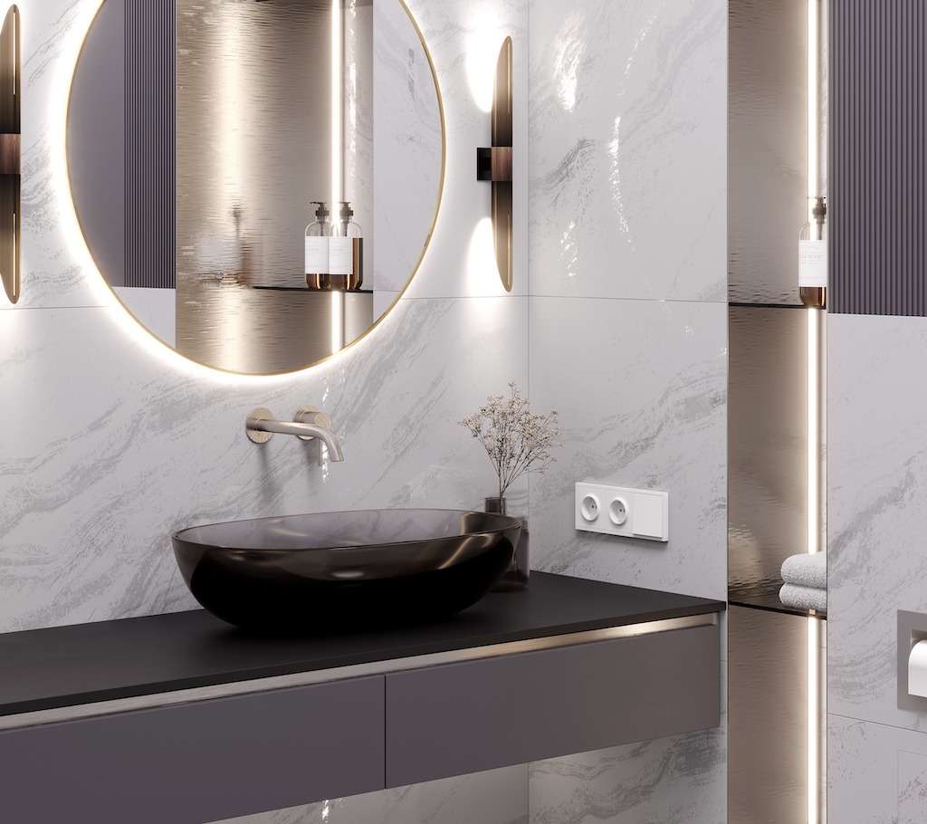 Керамогранит Laparet арт Solo, белый, 1191х595 фото 3