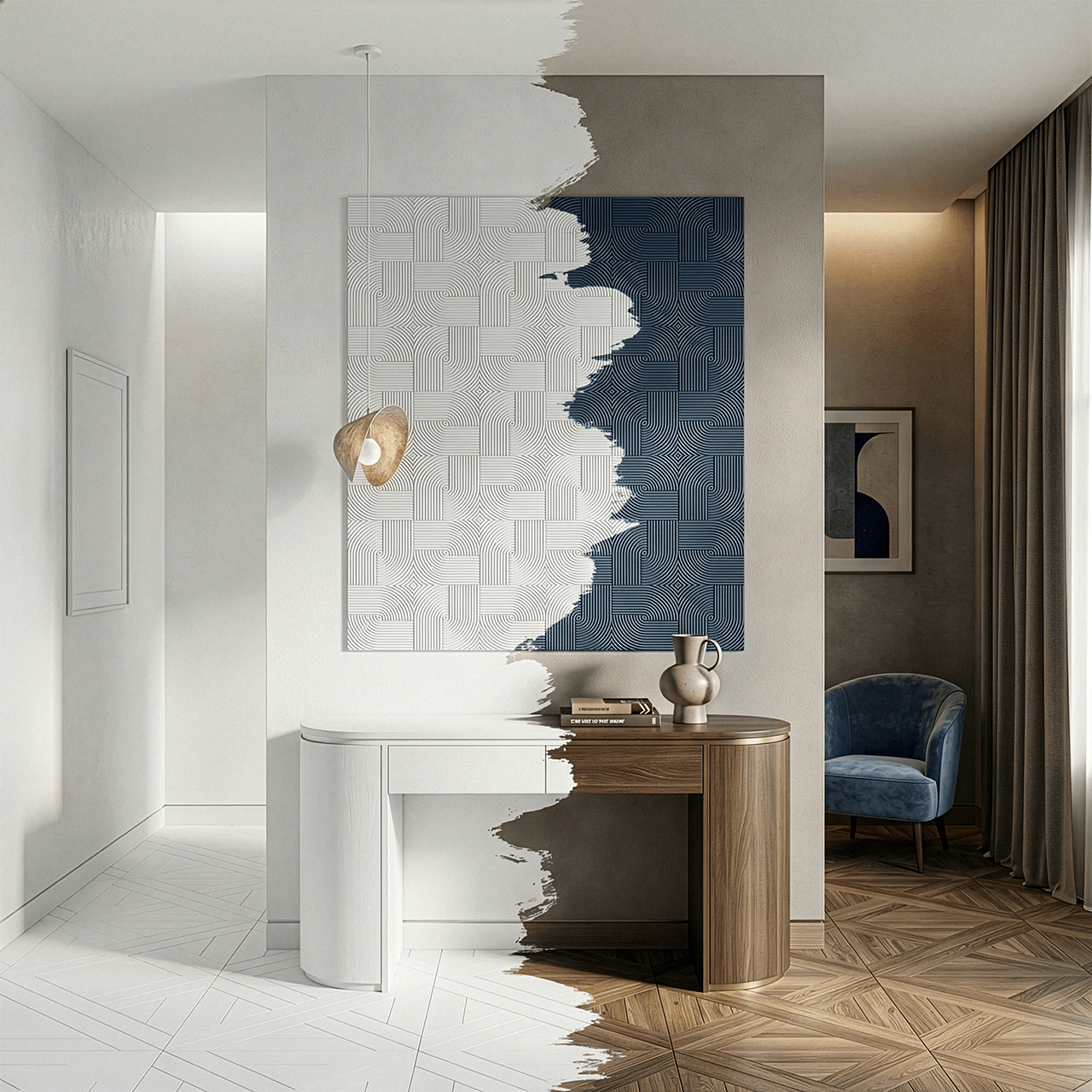 Стеновые панели Hi Wood арт DM625 W7 фото 3