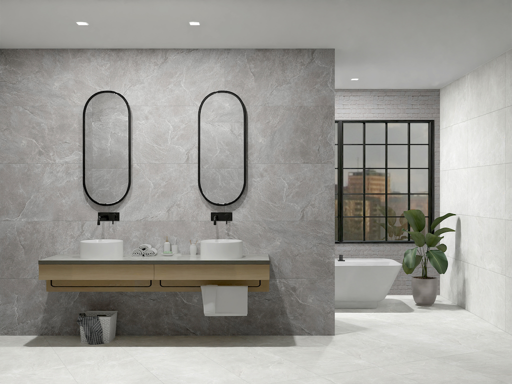 Керамогранит Global Tile арт Скала, серый, 600х600 фото 2
