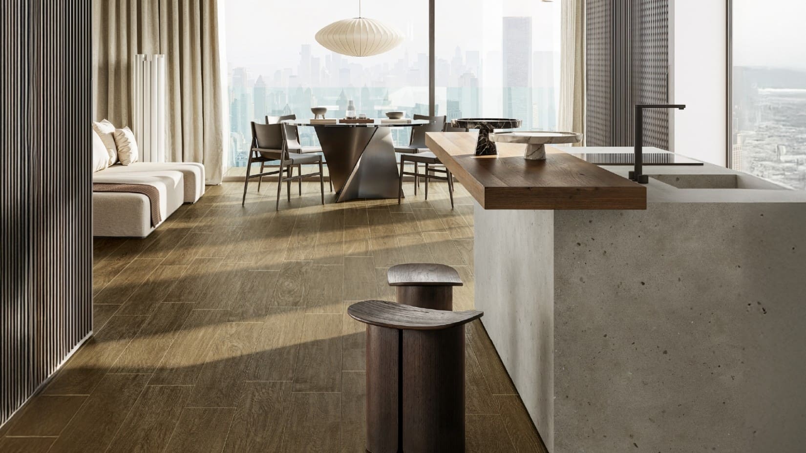Керамогранит Italon арт Aura, classic pepper, 1600x200 фото 3