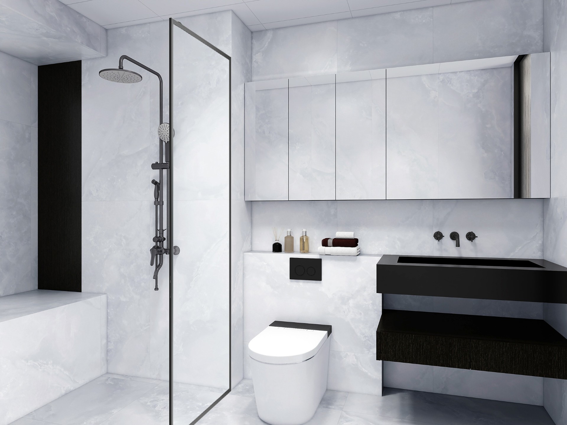 Керамогранит Global Tile арт Релакс, голубой, 1200х600 фото 3