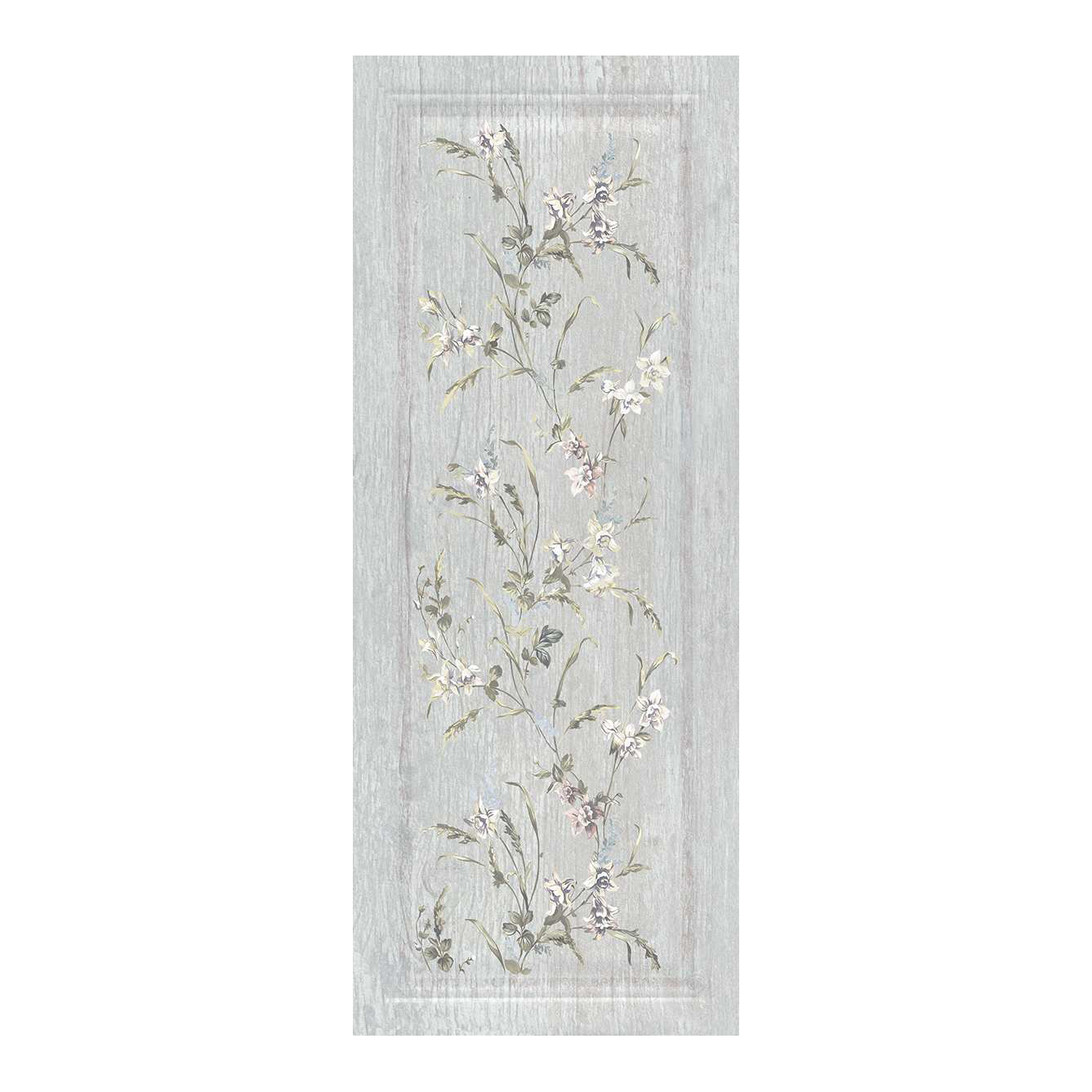 Керамическая плитка Kerama Marazzi арт Кантри Шик, серый, 500x200 фото 1