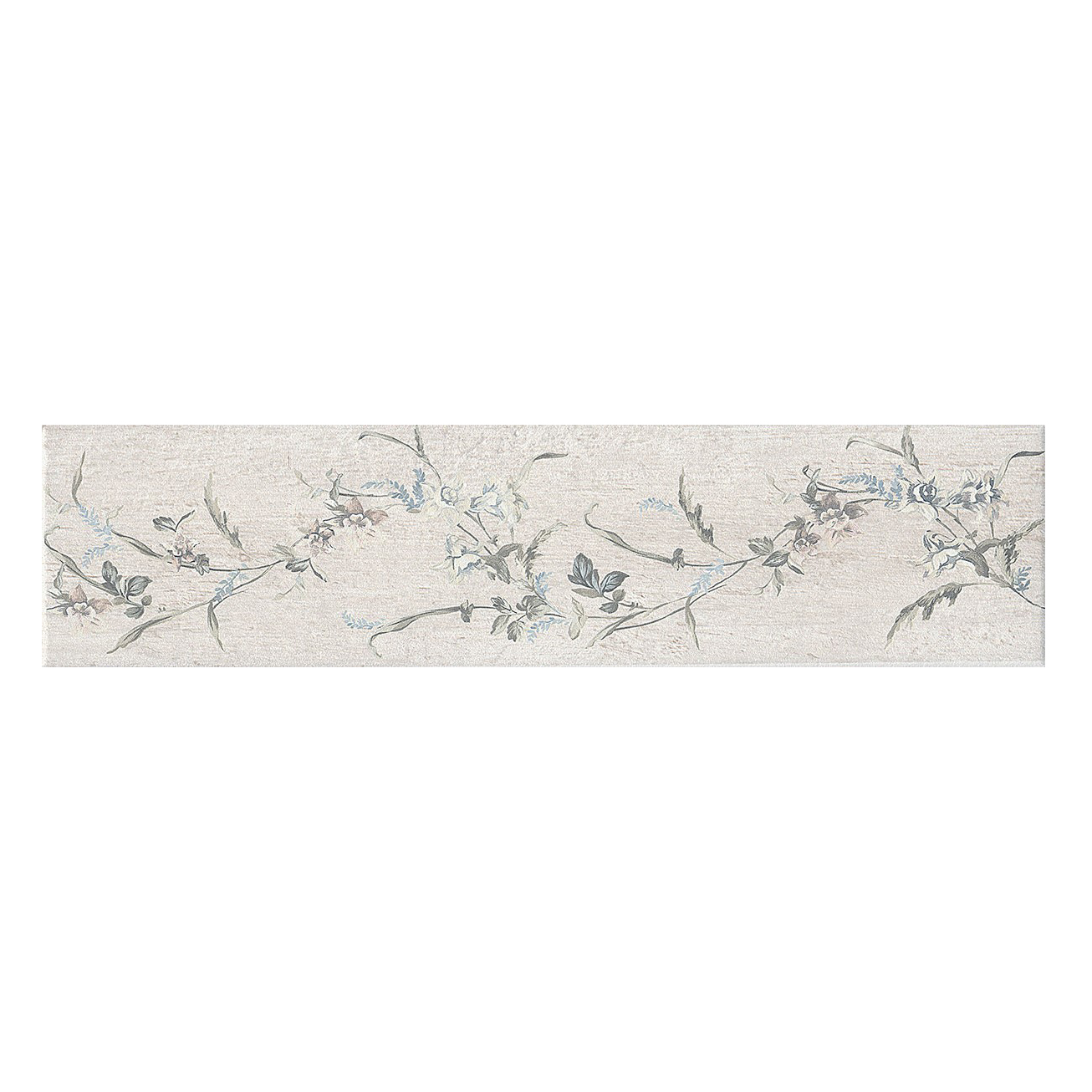 Керамогранит Kerama Marazzi арт Кантри Шик, белый, 400x100 фото 1