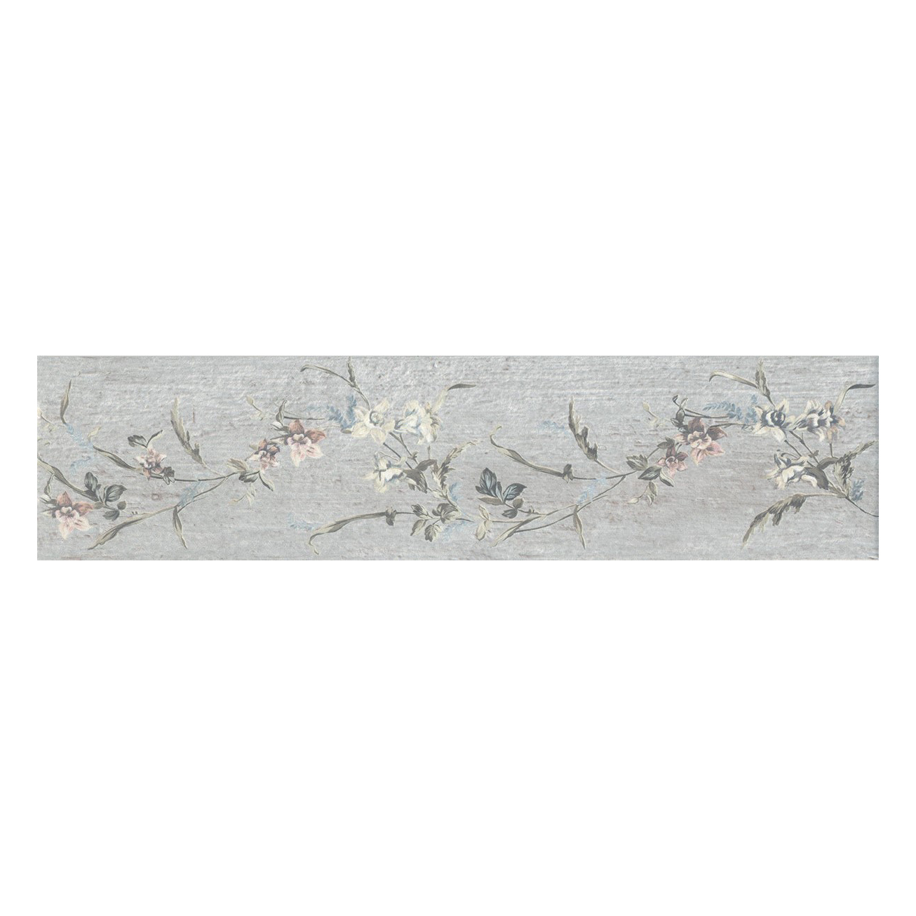 Керамогранит Kerama Marazzi арт Кантри Шик, серый, 400x100 фото 1