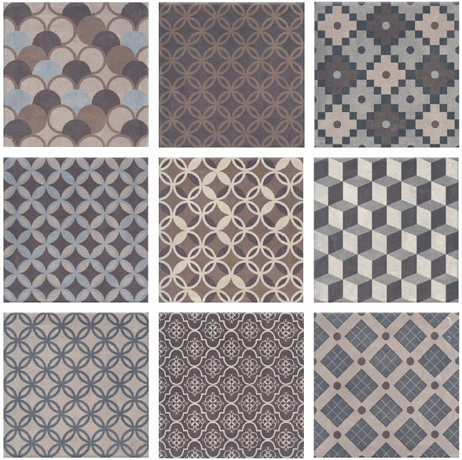 Керамогранит Kerama Marazzi арт Карнаби-стрит, микс, 200x200 фото 1