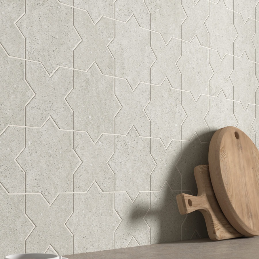 Керамогранит Equipe арт Elda Cross, white, 120x120 фото 2