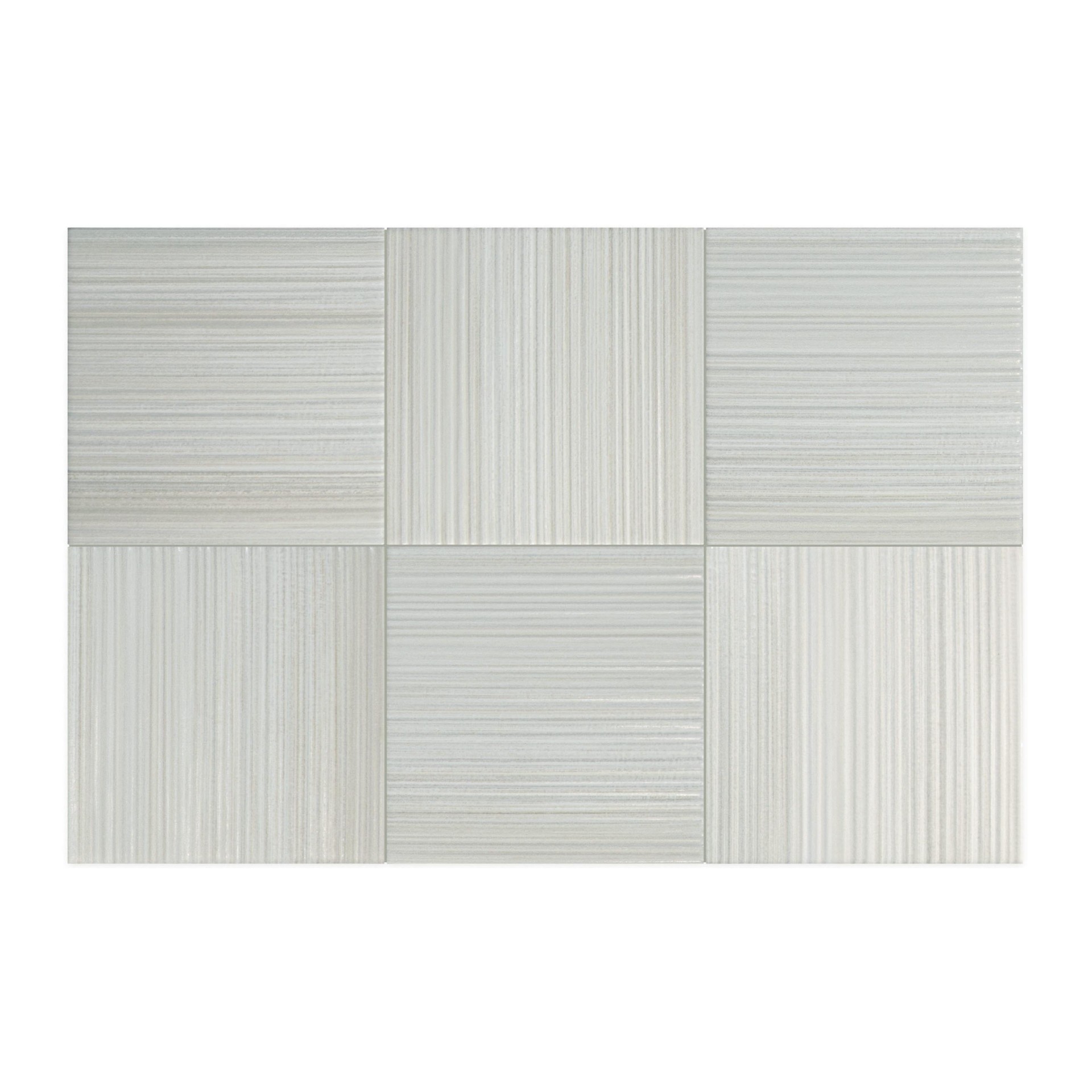 Керамическая плитка Equipe арт Hikari Decor, almond, 100х100 фото 1