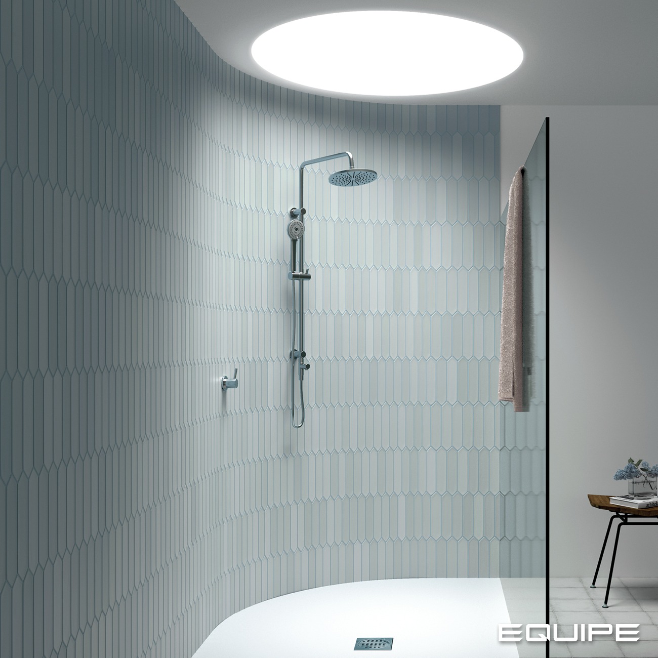 Керамическая плитка Equipe арт Lanse, blue, 250х50 фото 3