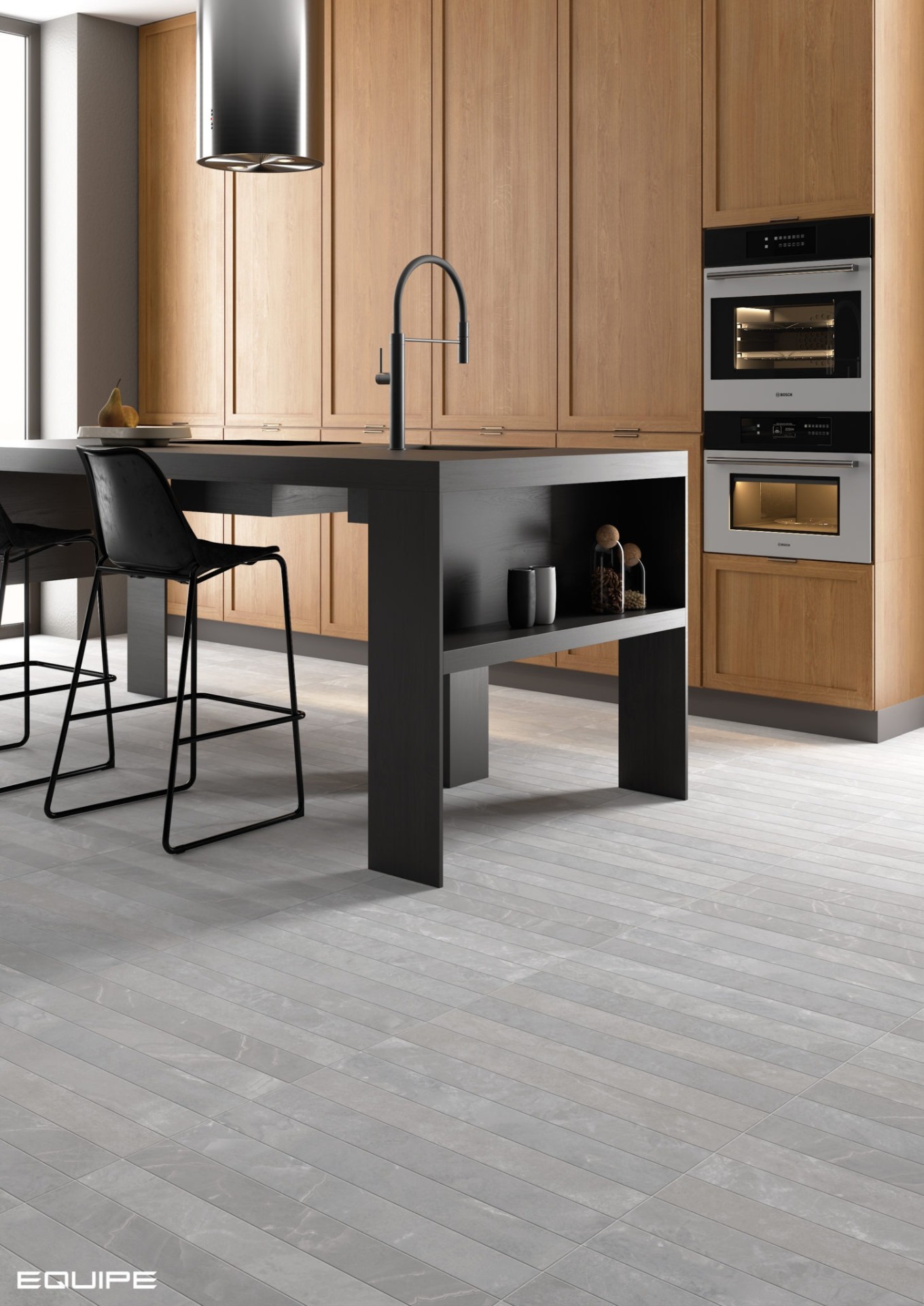 Керамогранит Equipe арт Marmoris, grey, 600x75 фото 3