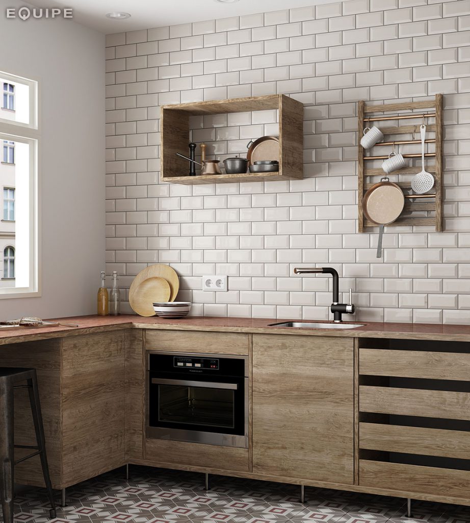 Керамогранит Equipe арт Metro, cream, 150x75 фото 2
