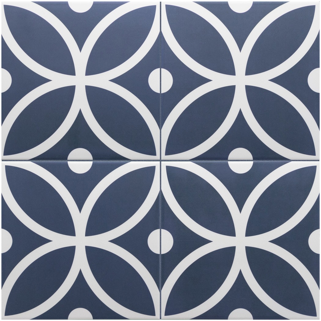 Керамогранит Equipe арт Rivoli, bergen azul, 200x200 фото 3