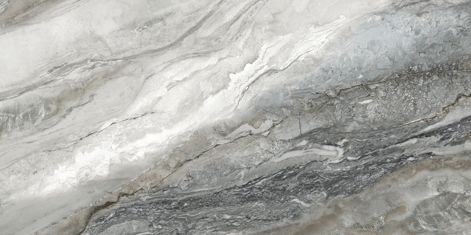 Керамогранит Delacora арт Симфония, серебристый, 1200x600 фото 3