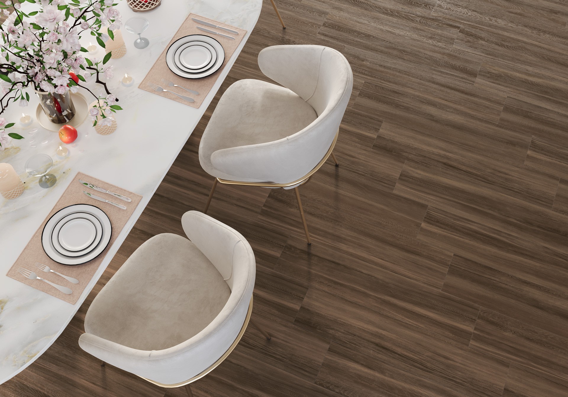 Керамогранит Delacora арт Артфлор, каштановый, 900x200 фото 3