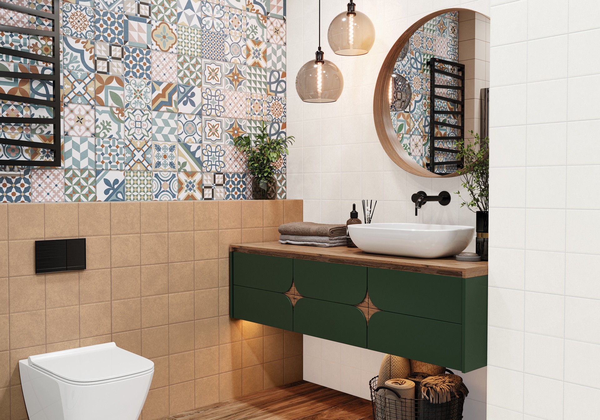 Керамическая плитка New Trend арт Дизайн Арт, микс 2, 600x300 фото 3