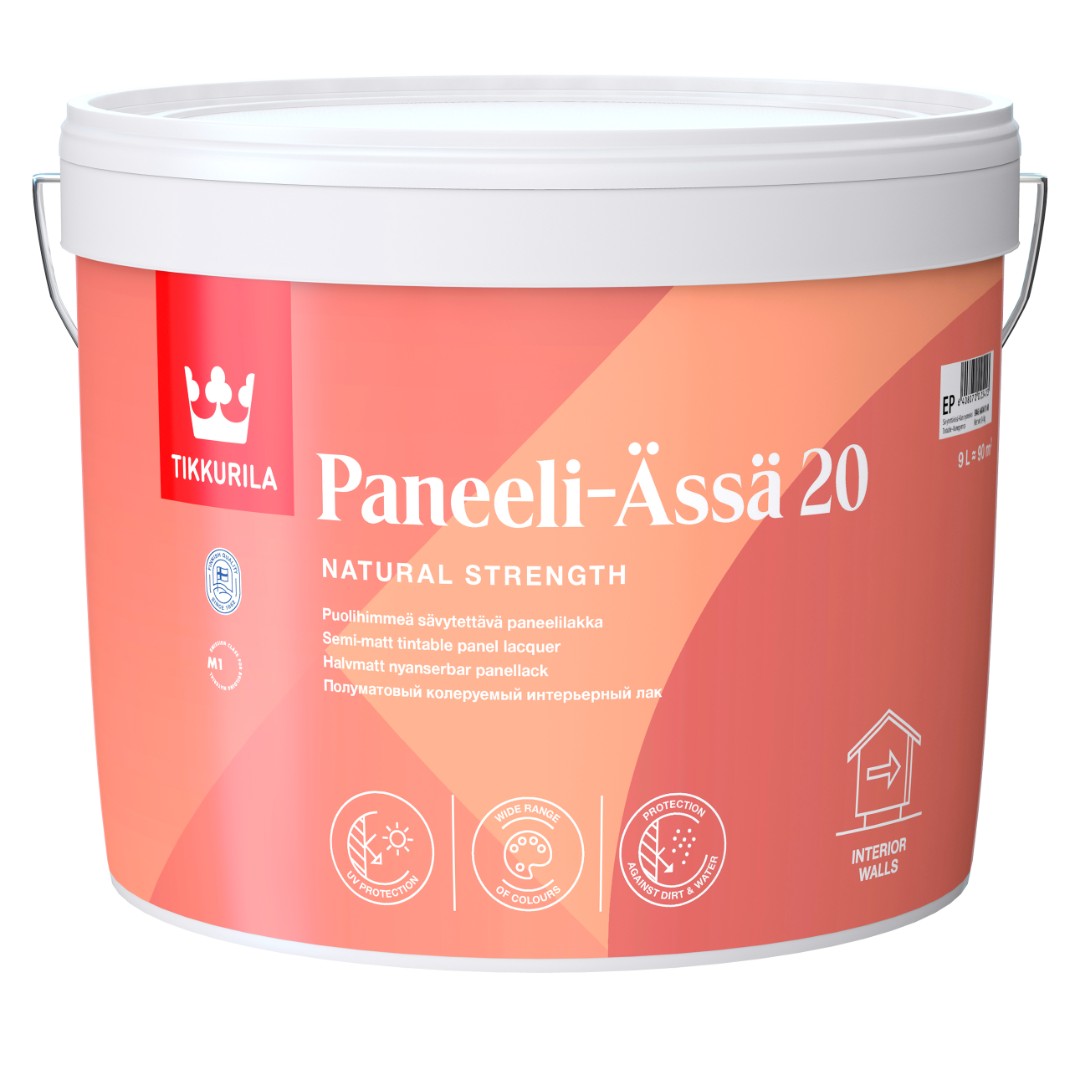 Лак Tikkurila арт Paneeli-Assa 20 EP 9 фото 1
