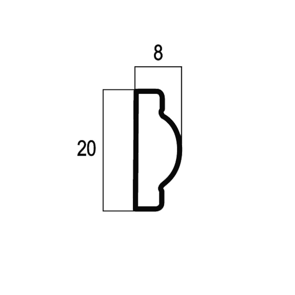Молдинги Cosca Décor арт D20(1)/IVG2 фото 2