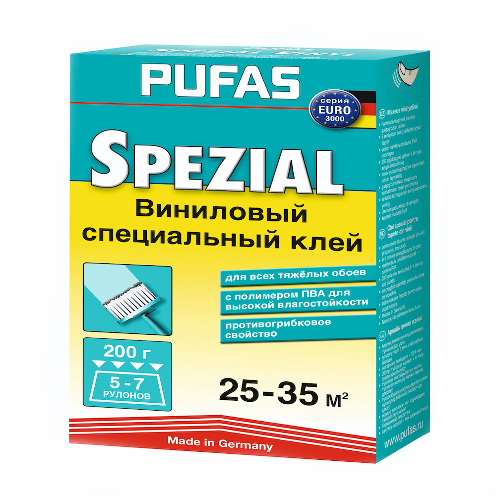 Клей Pufas арт виниловый Euro 3000 фото 1
