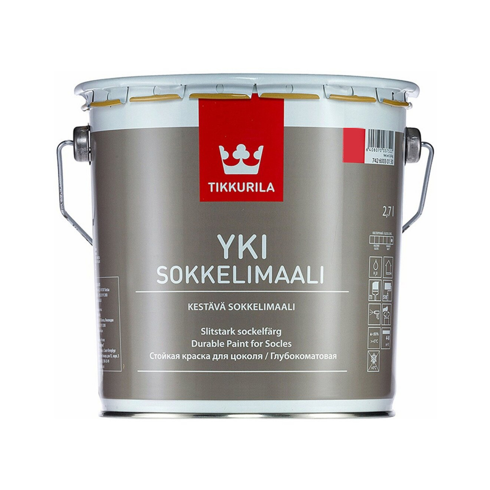 Краска Tikkurila арт YKI A 2.7л фото 1